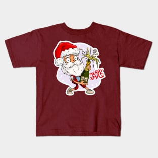 Funny Santa Kids T-Shirt